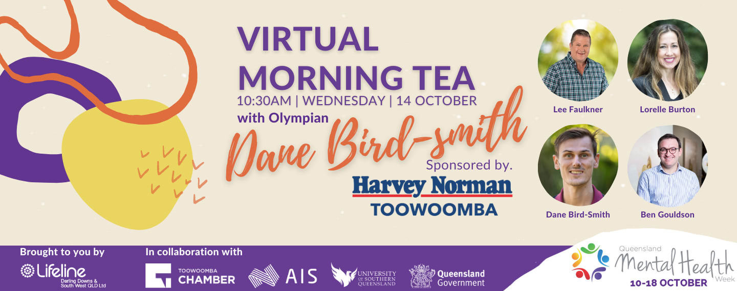 Virtual Morning Tea with Dane Bird-Smith